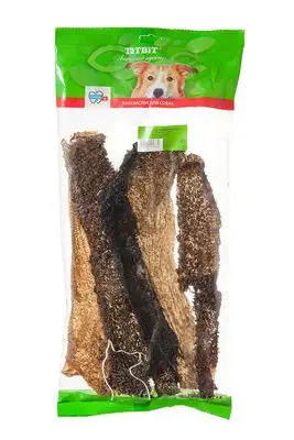 Купить titbit лакомство для собак желудок говяжий xxl (в мягкой уп-ке) 35-40 см - 0832