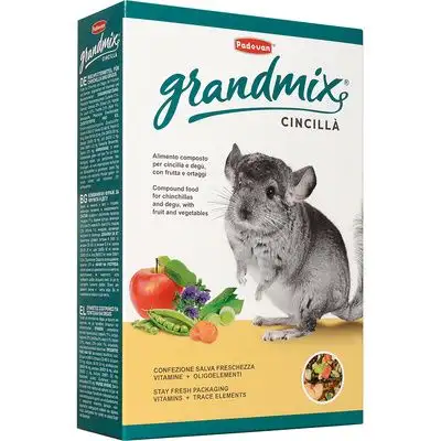 Купить padovan grandmix cincilla Сухой корм для шиншилл и дегу
