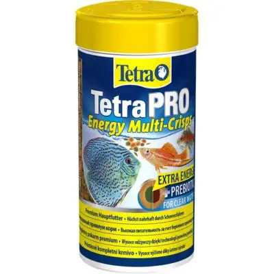 Купить tetra tetrapro energy корм чипсы для всех видов рыб для дополнительной энергии 