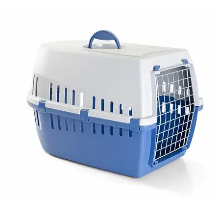 Купить savic Переноска для кошек и собак trotter 1 синяя