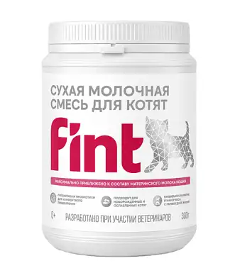 FINT сухая молочная смесь для котят