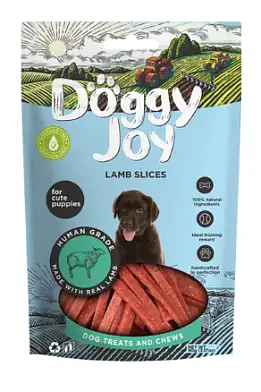 DOGGY JOY лакомство для щенков всех пород, палочки баранины