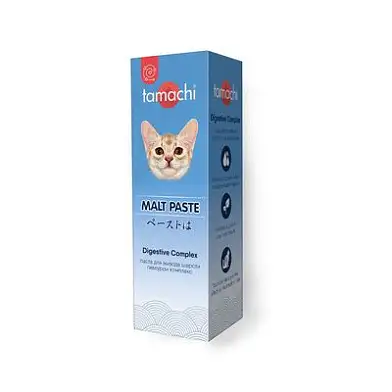 Tamachi Мальт-паста для вывода шерсти у котят и кошек