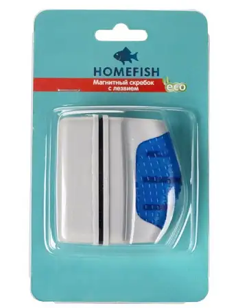 Купить homefish магнитный скребок с лезвием серо-синий